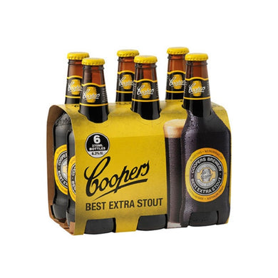 Coopers Stout 6 Pack 375ml