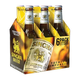 Singha Thai Beer 6 pack