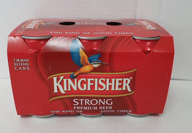 Kingfisher Strong 330ml 6 pack cans