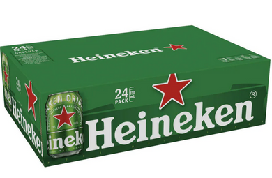 Heineken 24 pack cans