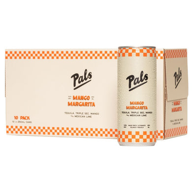 Pals Mango Margarita 10 pack cans