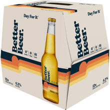 Better Beer 12 pack bottles