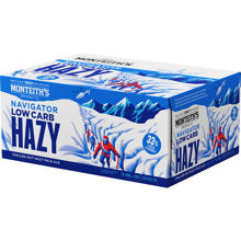 Monteiths Navigator Low Carb Hazy 12 pack