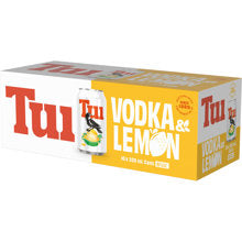 Tui Vodka & Lemon 10 pack cans