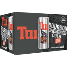 Tui Bourbon & Zero Sugar 12 pack 250ml cans