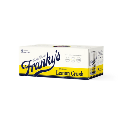Franky's Lemon Crush 10 pack