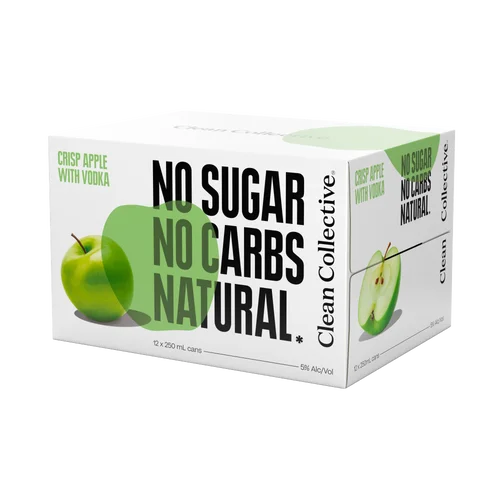 Clean Collective Apple 12 pack cans