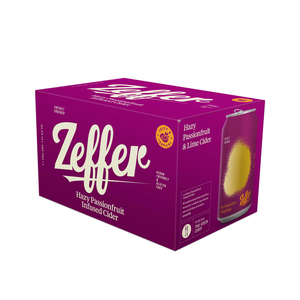 Zeffer Hazy Passionfruit Cider 6 pack