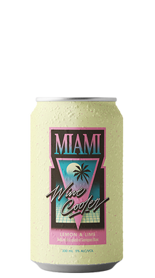 Miami Wine Cooler Lemon & Lime 6 pack