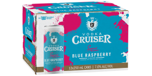 Cruiser Sour Blue Raspberry 12 cans