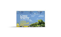 Long White Hazy Lemonade 6 pack cans