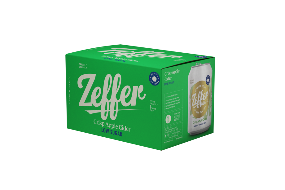 Zeffer Crisp Apple 6 pack cans