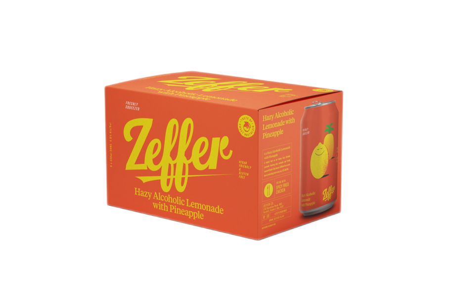 Zeffer Hazy Lemonade & Pineapple 6 pack
