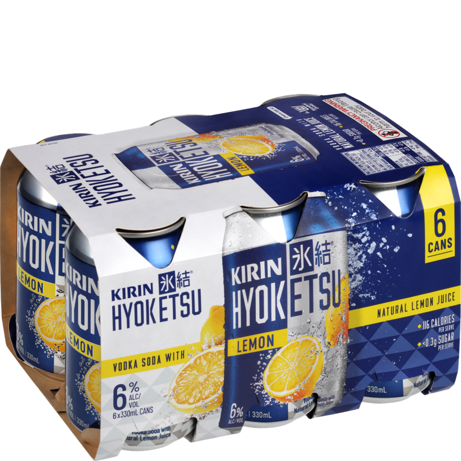Kirin Hyoketsu 6 pack cans