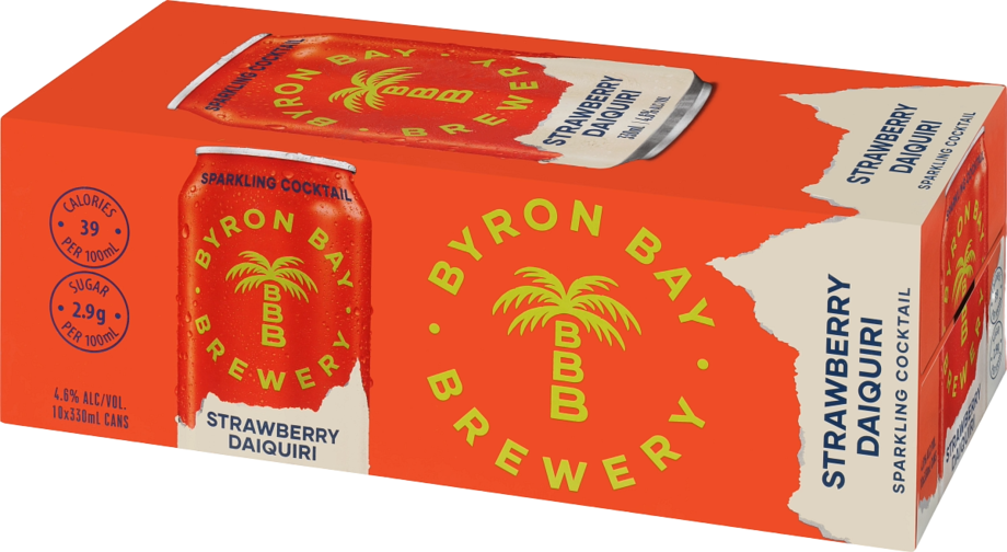 Byron Bay Strawberry Daiquiri 10 pack