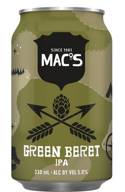 Mac's Green Beret 12 pack cans