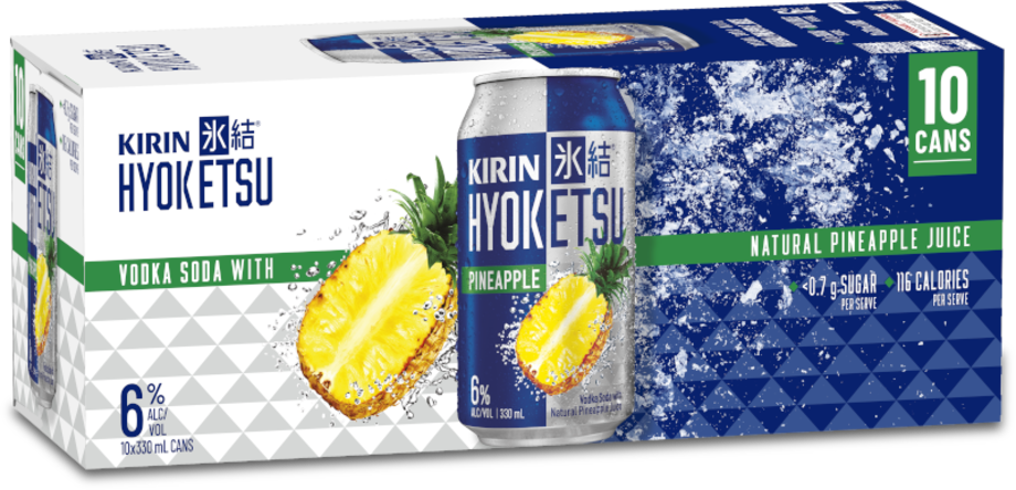 Kirin Hyoketsu Pineapple 10 Pack