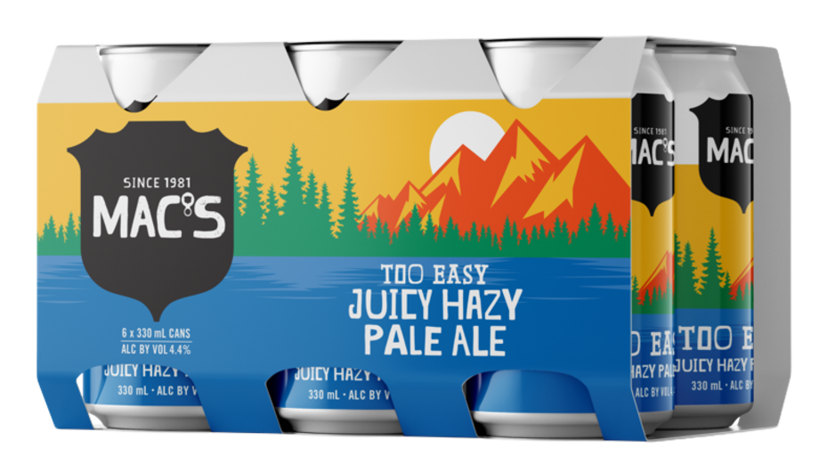 Mac's Easy Hazy Pale Ale 6 pack