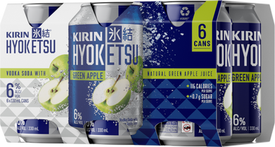 Kirin Hyoketsu Green Apple 6 pack