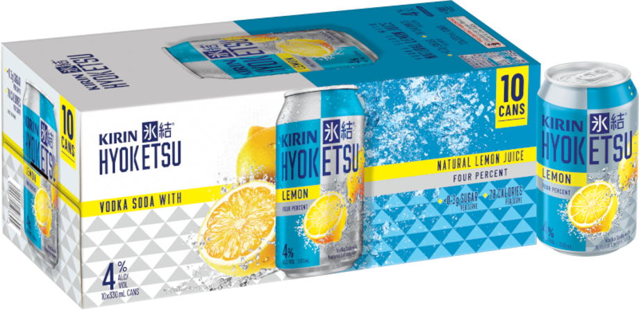 Kirin Lemon 4% 10 pack cans