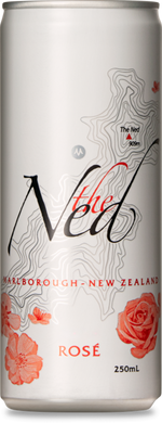 The Ned Rose 4 pack cans