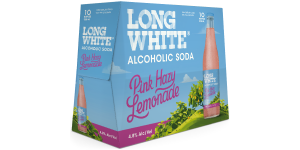 Long White Pink Lemonade 10 pack bottles