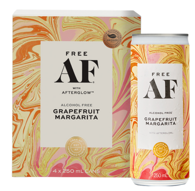 AF Grapefruit Margarita 0.0% 4 pack