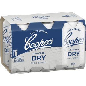 Coopers Dry Low Carb 6 pack