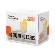 Clean Collective Ginger Beer 6 pack cans