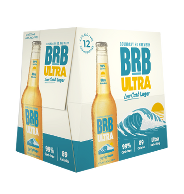 BRB Ultra Lager 12 pack bottles