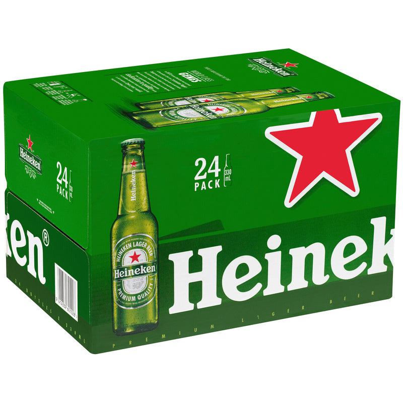 Heineken 24pack bottles