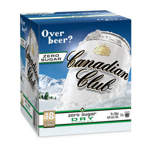 Canadian Club Zero Sugar 18 packs