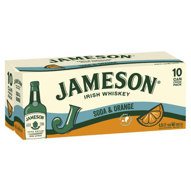 Jameson Soda & Orange 10 packs