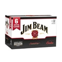 Jim Beam 6pack cans