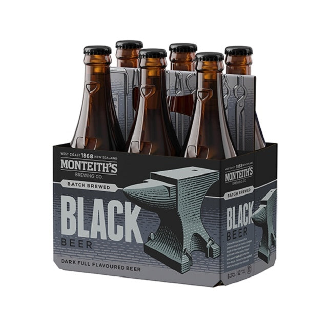Monteith's Black 6 Pack 330ml