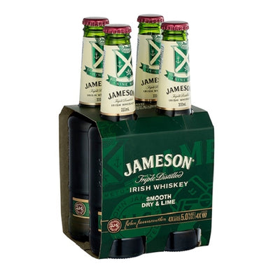 Jamesons Dry & Lime 4 pack