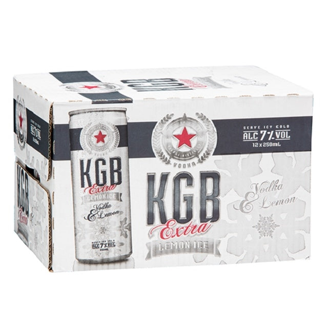 KGB 7% 12pack cans