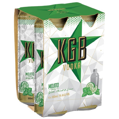 KGB Mojito 300ml 4 packs