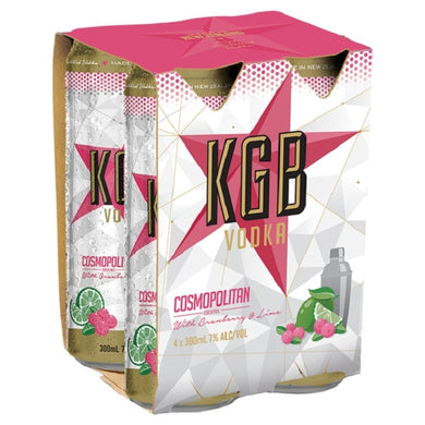 KGB Cosmopolitan 300ml 4 packs