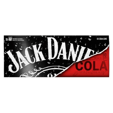 Jack Daniels 10 pk 330ml cans