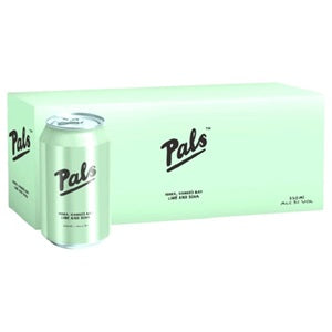 Pals Vodka Lime & Soda 10 packs