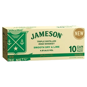 Jameson & Dry & Lime 10 pack cans