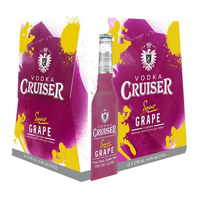Cruiser Sour Grape 12 pack bottles