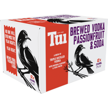 Tui Vodka Passionfruit 12 pack cans