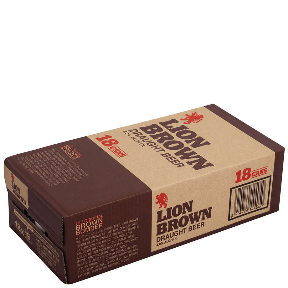 Lion Brown 18pack 330ml