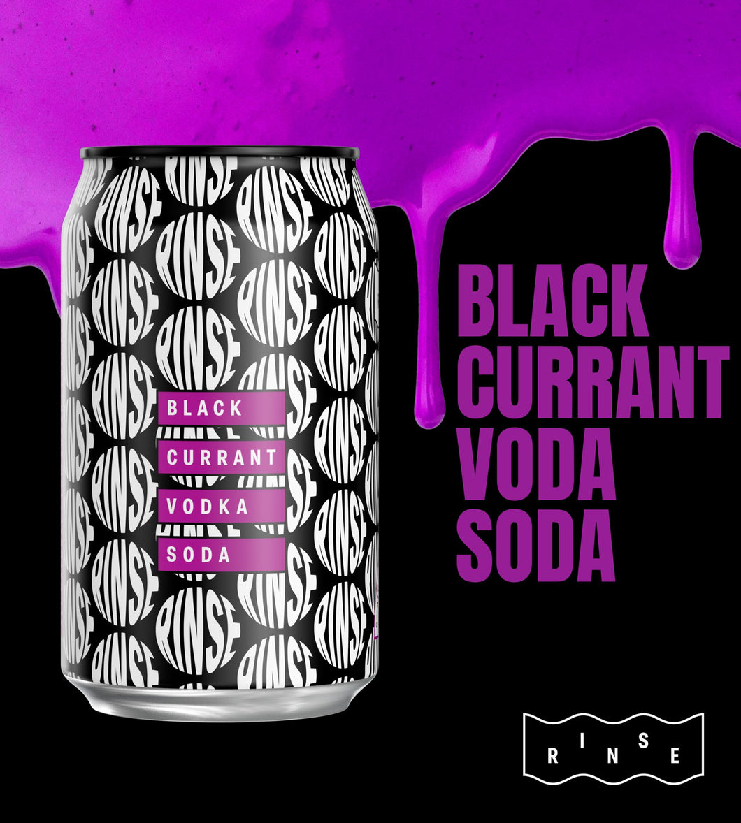Rinse Blackcurrant 10 pack