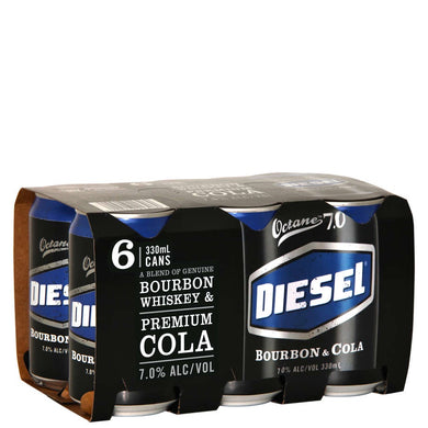 Diesel 6 pack cans