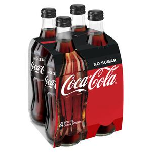 Coke - no sugar 4 pack