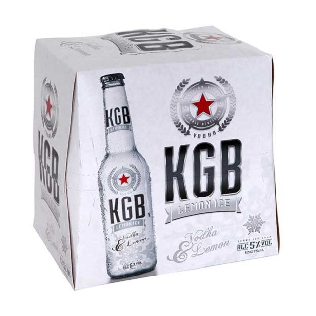 KGB ICE 12 pack bottles