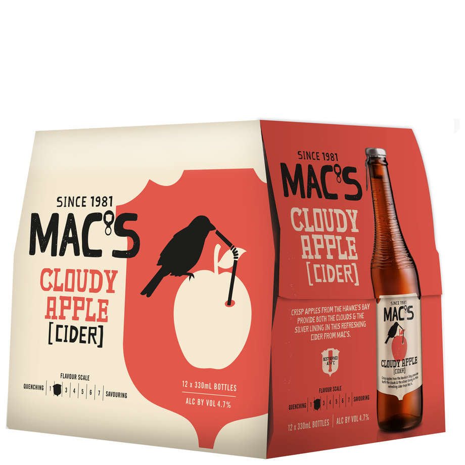 Macs Cloudy Apple  Cider 12 pack